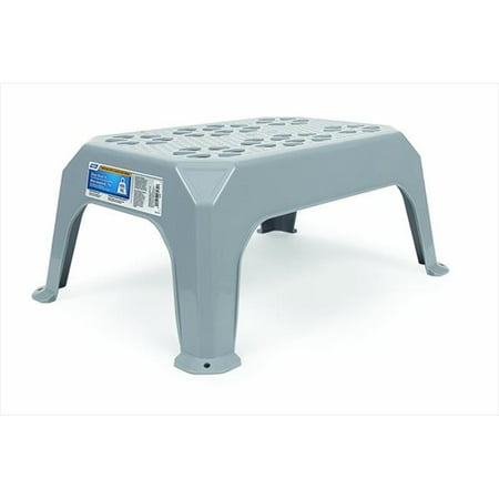 Camco 43470 Large Plastic Step Stool Grey