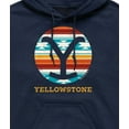thumbnail image 2 of Yellowstone - Y Brand Western Blanket - Men'S Fleece Pullover Hoodie, 2 of 5