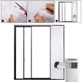 thumbnail image 3 of Window Seal, Universal Window Kit for Portable Air Conditioner, Window Seal Cloth for Portable Air Conditioner and Tumble Dryer with Adjustable Coupler and Tension Rope (1 Piece, 2m), 3 of 4