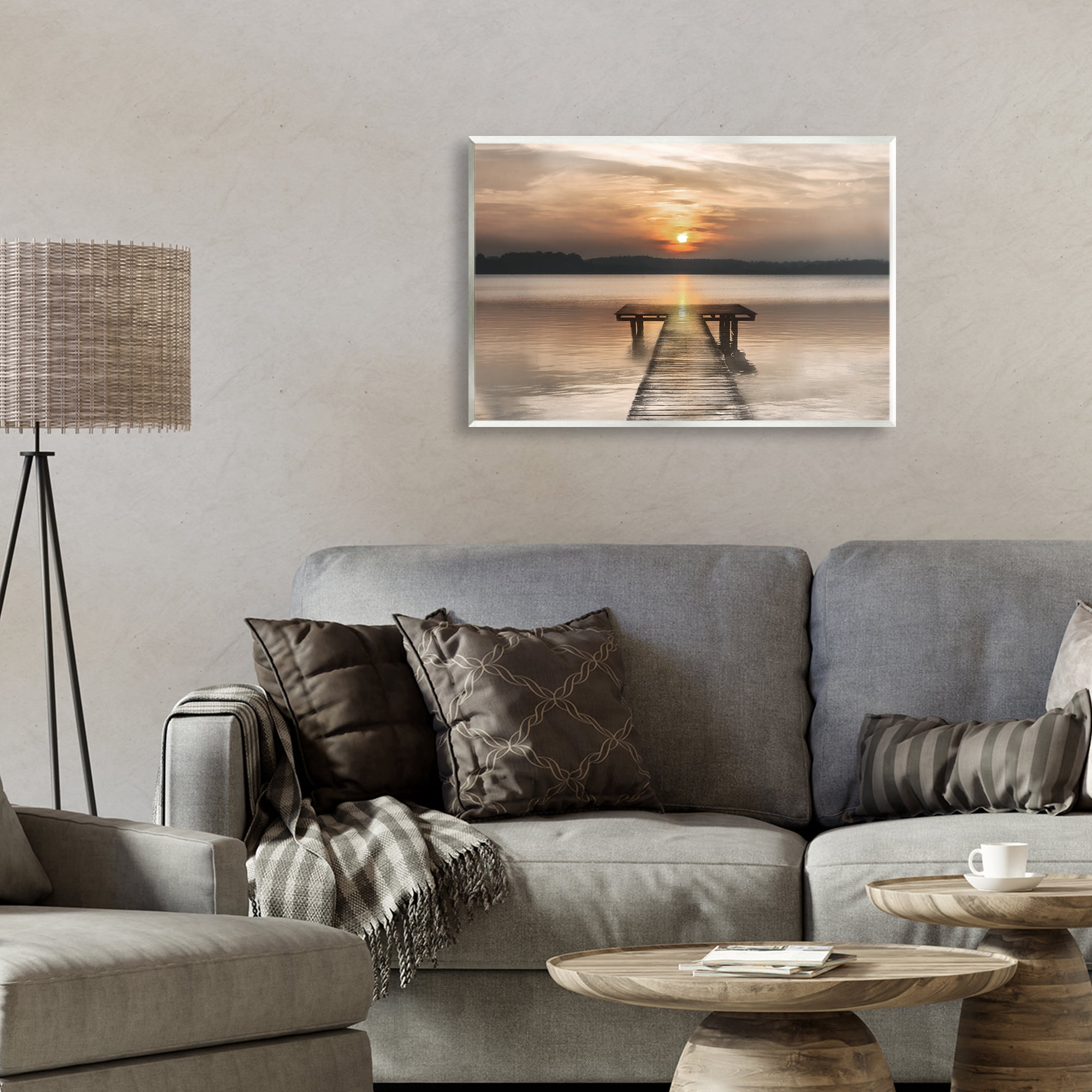 Stupell Industries Centric Reflective Sunrise Wall Plaque Art, design by Irene Weisz