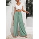 thumbnail image 5 of Pantalones de verano para mujer, pantalones ligeros de cintura alta, pantalones de algodón, pantalones de ocio., 5 of 6