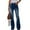 Dark Blue, variant on Jeans for Women Retro Straight Leg Micro Flare, Vintage Inspired Denim Pants with Stretch Comfort for Timeless Style,Black 2XL