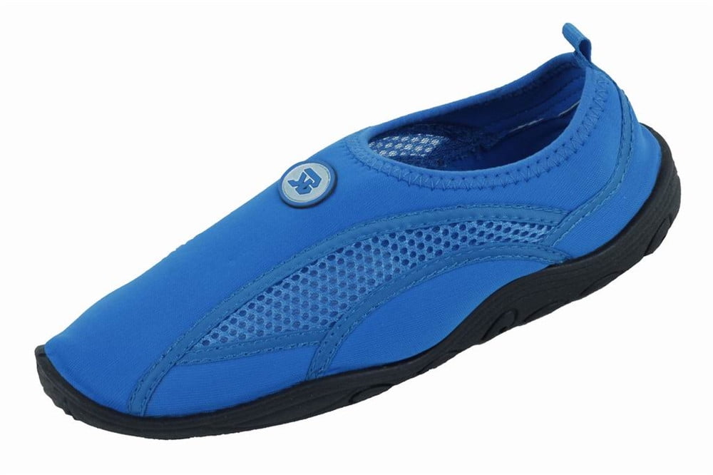 Men's Water Shoes Aqua Socks Slip on Hook & Loop