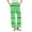 Green, variant on Tnhcen Women's Color Block Stripe Flannel Pajama Pants Fleece Thermal Sleepwear with Pockets Soft Lounge Pants High Waist Elastic S-3XL Multiple Colors Available