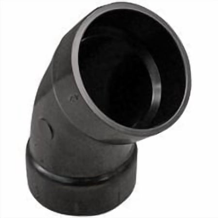 Charlotte Pipe 45 Deg. ABS Elbow - Pack of 8 Stock-Up Pack