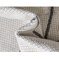thumbnail image 6 of Unique Loom Decatur Collection Area Rug - Diamond (2' x 6' Runner Ivory/Gray), 6 of 7
