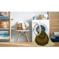 thumbnail image 2 of Ahgly Company Machine Washable Indoor Rectangle Transitional Night Red Area Rugs, 5' x 7', 2 of 7