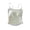 Beige, variant on Halter Tops for Women Crew Neck Sleeveless Solid Color Loose Pull-On Pullover White Free Size
