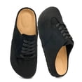 thumbnail image 4 of Ablanczoom Suede Clogs for Women Mules: No-Slip Arch Support Sandals Women Cork Footbed Slippers Shoes, 4 of 7
