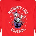thumbnail image 3 of The Nightmare Before Christmas - Naughty List Legends - Toddler And Youth Long Sleeve Graphic T-Shirt, 3 of 5