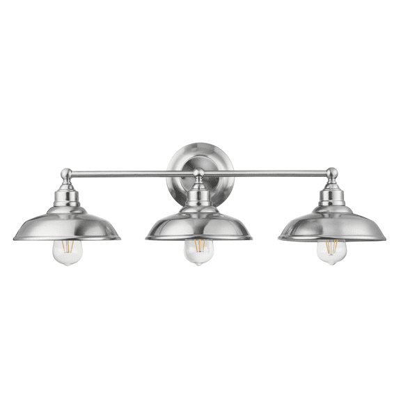 Prominence Home Lyndan Three Light Vanity in Brushed Nickel