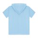 thumbnail image 4 of Camiseta de manga corta con capucha informal de color liso para niños de 3 a 13 años, 4 of 8