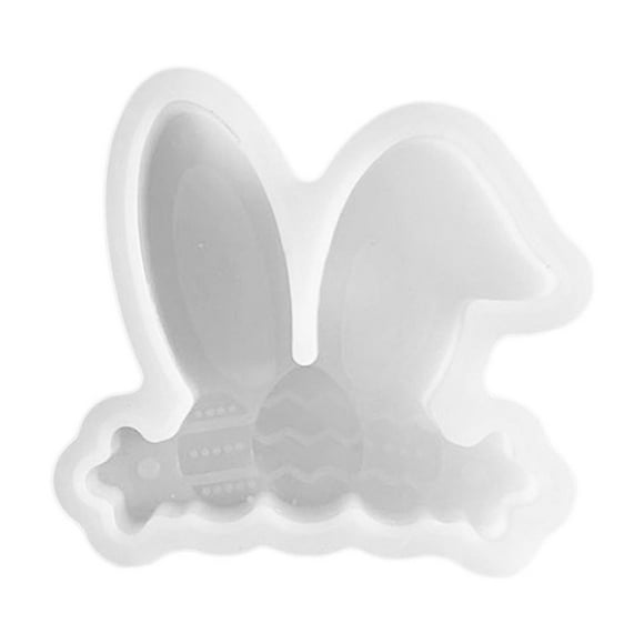 Silicone Moulds Easter DIY Rabbit Silicone Mould Easter Casting Moulds Silicone Easter Casting Moulds Silicone Spring Silicone Mould Spring Casting Mould Spring Decoration Crafts Silicone Earring for