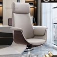 thumbnail image 2 of Modern Luxury Leather Office Chairs Gaming Backrest Study Boss Office Chair Lifting Swivel Sillon Oficina Living Room Furniture My Lux Decor Round, 2 of 23