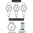 thumbnail image 5 of 22mm Strap Quick Release Leather Strap Microfiber Reinforced Leather Strap Easy Strap Replacement, 5 of 5