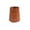 A-Brown, variant on Hexagon Diamond Shaped Pen Holder, Minimalist Desktop Stationery Organizer, Multi-Color Office and Youngster Storage Cup, Space-Saving Solution for Tidy Desks