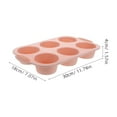 thumbnail image 2 of FOMIYES Para Cupcakes De Silicona Color Rosa Con 6 Cavidades Para Postres Y Snacks Caseros, 2 of 8