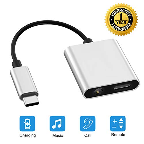 USB C Audio Charger for Ipad Pro 2018, ProCIV 2 in 1 USB Type C to 3