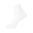 thumbnail image 3 of Hanes Moves Impact Zone Men's Ankle Socks Pack, 4-Pair , Cushioned X-Temp Moisture-Wicking White 6-12, 3 of 4
