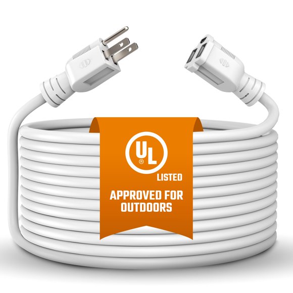 Cable de extensión BindMaster Heavy Duty de 15 pies, 16 AWG, 125 V