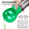 thumbnail image 3 of Botella de agua para perros, portátil, a prueba de fugas, dispensador de agua para perros con función de beber y alimentar, dispensador de agua liviano para mascotas para caminar y viajar, 3 of 5