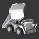 thumbnail image 1 of 1/24 RC Dump Truck 9 Channel 2.4Ghz RC Engineering Car para regalo de niños (3 baterías) Ehuebsd libre de BPA, 1 of 9