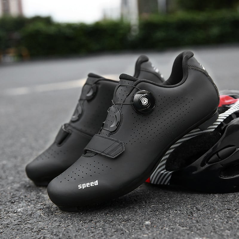 Mens Cleats Shoes Road Bike Shoes MTB Pedal Set Cover Waterproof Cycling Shoes 