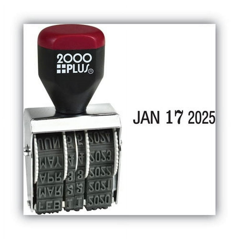 Traditional Date Stamp, Six Years, 1.38 Traditional Date Stamp, Six Years, 1.38