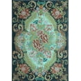 thumbnail image 1 of Ahgly Company Indoor Rectangle Medallion Light Blue French Area Rugs, 4' x 6', 1 of 4