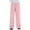 Pink, variant on DGXTA Kids Jogger Sweatpants Drawstring Elastic Waist Athletic Pants Solid Casual Loose Running Pants