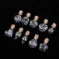 thumbnail image 1 of 10pcs Botellas de Viales Tapón de corcho Almacenamiento decorativo Hugo Mini botellas con tapón de corcho, 1 of 10
