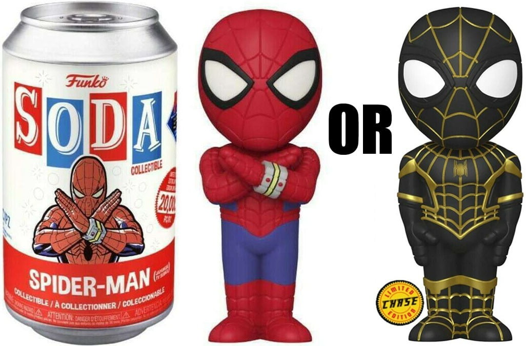 Funko Vinyl SODA: Spider-Man Across The Spider-Verse – Spot-Figur, 9,5 Cm, Mit 1:6 Chance Auf Seltene Chase-Variante