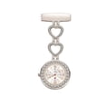 thumbnail image 5 of Wweixi 2x Clip-on Quartz Pocket Watch For Nurses And Doctors Stable Fixture Easy To Read Wide Application White 2Set, 5 of 5
