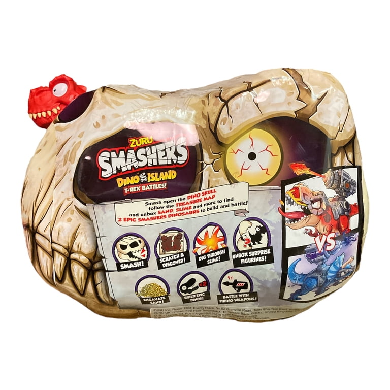 Zuru Smashers Dino Island T-Rex Skull Battles - Walmart.com