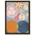 thumbnail image 1 of Hilma Af Klint Group IV No 2 Ten Largest Youth Abstract Artwork Framed Wall Art Print A4, 1 of 4