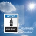 thumbnail image 6 of Keep All Cylinders Secured Upright ANSI Notice Aluminum Sign 14 Inch x 10 Inch - 10 Pack, 6 of 8