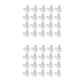 thumbnail image 1 of support d'Étagère à Goupilles de 5 mm, 40 Pcs, Transparent, 1 of 5