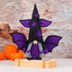 thumbnail image 1 of Xihbxyly Adorno de Gnomo de Halloween, Sombrero de Bruja Único y Alas Brillantes, Diseño de Barba Artesanal, Decoración Caprichosa para El Hogar y La Oficina, Ideal para Fiestas de Halloween, Regalo, 1 of 5