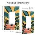 thumbnail image 3 of Rocae Cat Hiding In Potted Plants for Decorator Light Switch or Receptacle Outlet Wall Plate,Polycarbonate Thermoplastic-Style U, 3 of 6