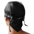 thumbnail image 5 of Unisex Durag Rivet Studded Skull Hat Skull Doo Rag for Autumn Winter Photo Props for Daily Wear Doo Rag, 5 of 9