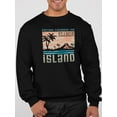 thumbnail image 2 of Eastern Caribbean Sea Sweatshirt Men -Image by Shutterstock, Male 5X-Large, 2 of 4