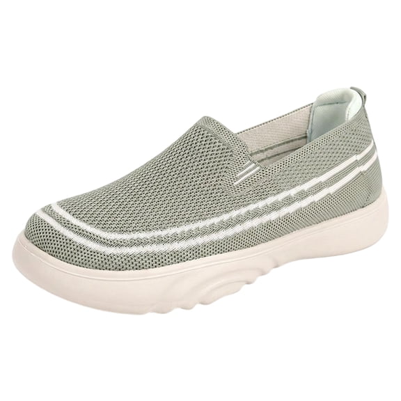 YLYL Womens Sneakers Thick Sole Breathable Mesh Non Slip Comfortable Lightweight Casual Shoes