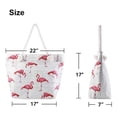 thumbnail image 3 of Large Beach Bags Totes for Women Vacation Waterproof Sandproof Packable Girls Canvas Beach Tote Bag with Zipper Pockets For Swim Pool Gym Hiking Picnic Travel Weekend Accessorie Bride Handbag Gifts, 3 of 6