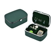 XIAN  Travel Jewelry Case Bridesmaid Gift Boxes Travel Essential Accessories For Women Girls Small Jewelry Boxes For Gifts Jewelry Organizer Travel Portable Display Case For Rings Earrings Necklaces