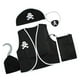 thumbnail image 3 of Disfraces de piratas de 5 piezas Disfraz de pirata de los mares Disfraz de fiesta de Halloween Juguetes para niños Juego de imaginación Disfraz de pirata Cosplay Ropa Disfraz para bebé Niño pequeño, 3 of 5