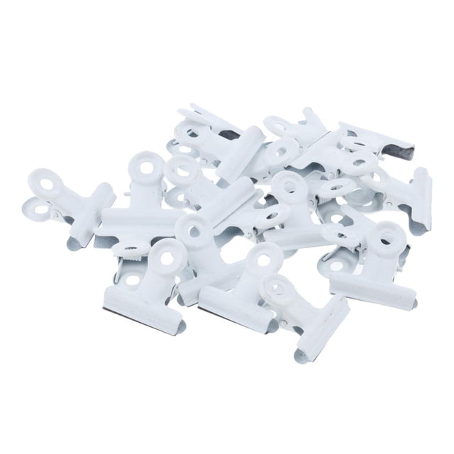 20 Pcs Premium Metal Clips Clamp for Paper Food Bag Money Photo 31mm