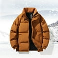 thumbnail image 6 of Maoxin Jackets for Men Casual Sports Daily Outdoor Stand Collar Long Sleeve Jacket Khaki 2XL, 6 of 8
