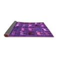 thumbnail image 2 of Ahgly Company Indoor Rectangle Abstract Purple Modern Area Rugs, 5' x 7', 2 of 4