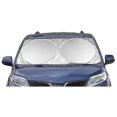 thumbnail image 1 of Clerance! Extra Large Car Windshield Sunshade (70.9" X 39.4") with Storage Bag, Reinforced Steel Wire Waterproof Sun Visor for Car Minivans Truck, 1 of 7