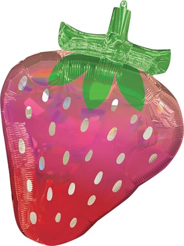 Anagram Birthday Party Supplies 13pc Girl Strawberry Shortcake Balloon Bouquet Decorations